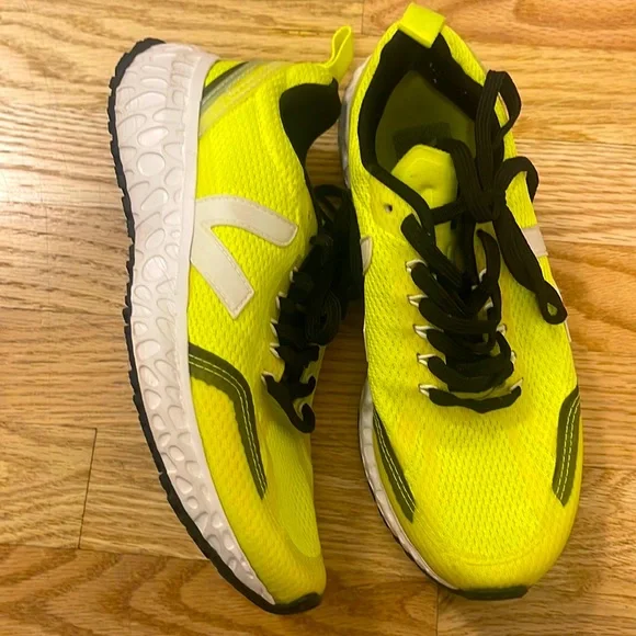 Veja Shoes Veja Neon Yellow Sneakers Ladies Us Size Poshmark